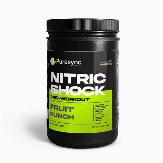 Nitric Shock Pre-Workout Powder (Fruit Punch)