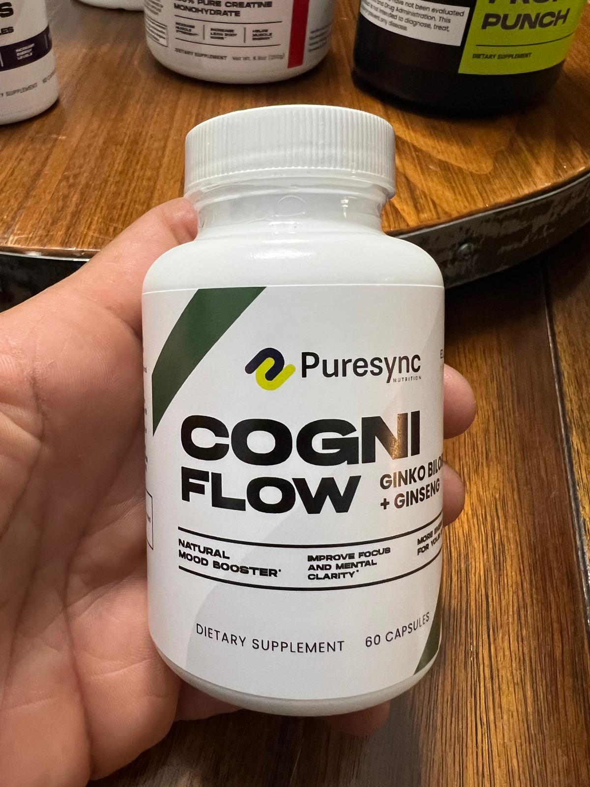 CogniFlow - Ginkgo Biloba + Ginseng